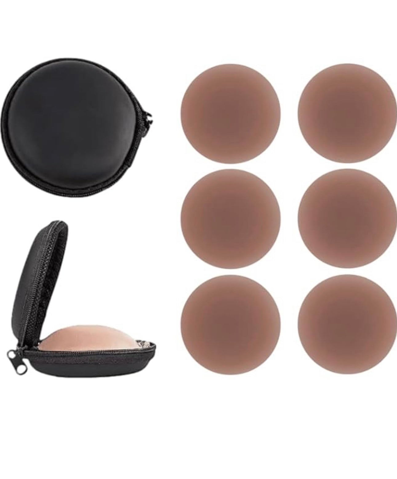 Brown Silicone Nipple Covers