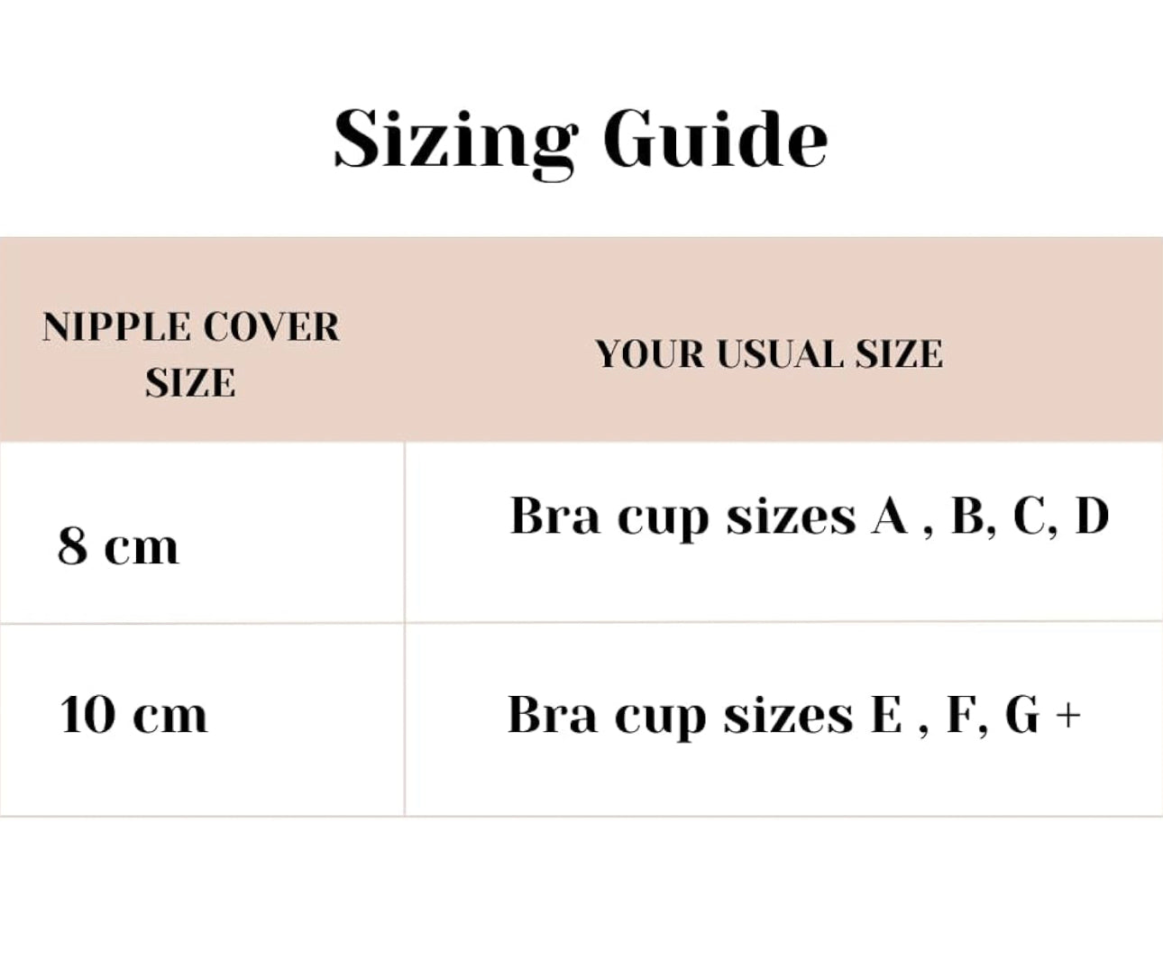 Brown Silicone Nipple Covers