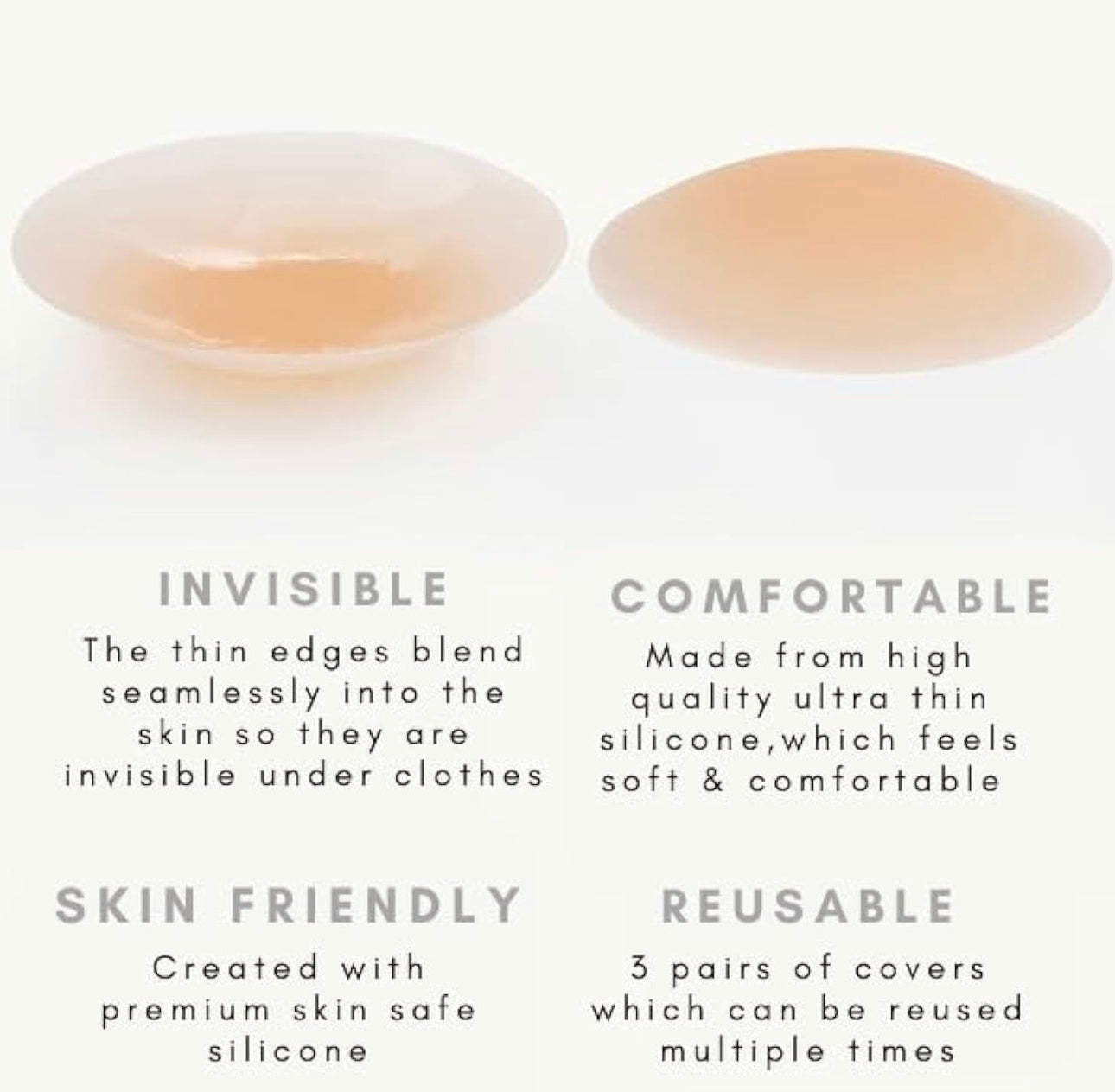 Brown Silicone Nipple Covers