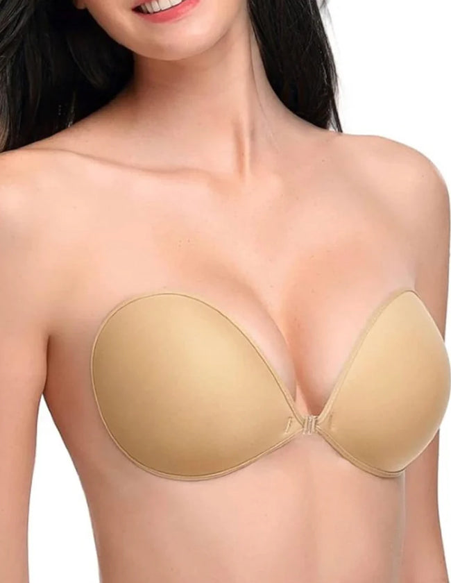 Adhesive Stick on Bra with Nipple Covers Set