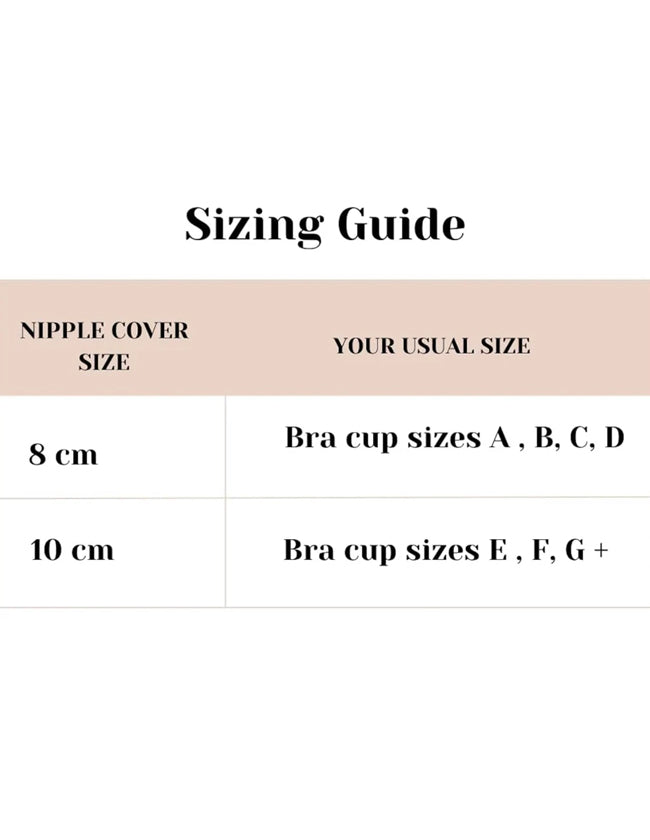 Brown Silicone Nipple Covers