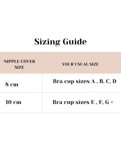 Brown Silicone Nipple Covers